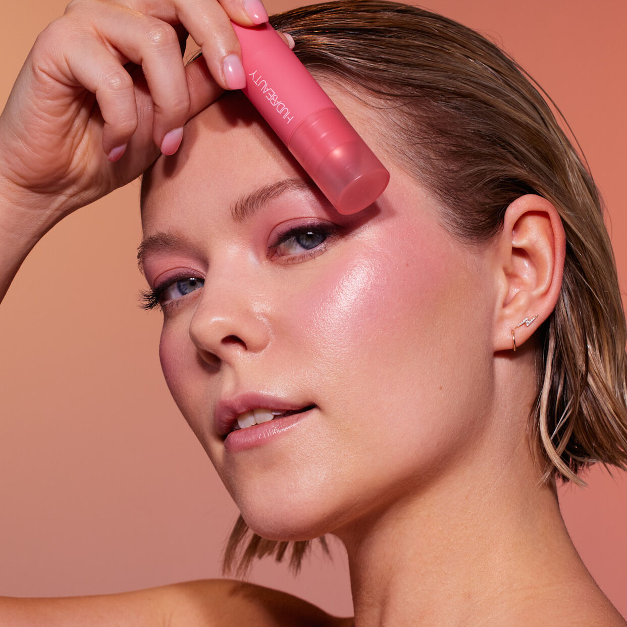 Huda Beauty "Proud Pink" Cheeky Tint Cream Blush Stick