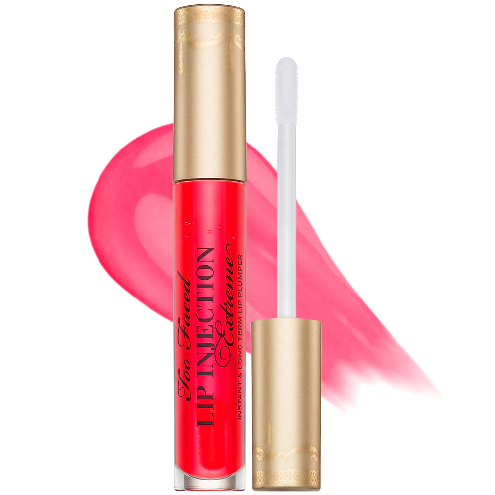 Too Faced "Strawberry Kiss" Lip Injections Extreme Hydrating Plumping Lip Gloss