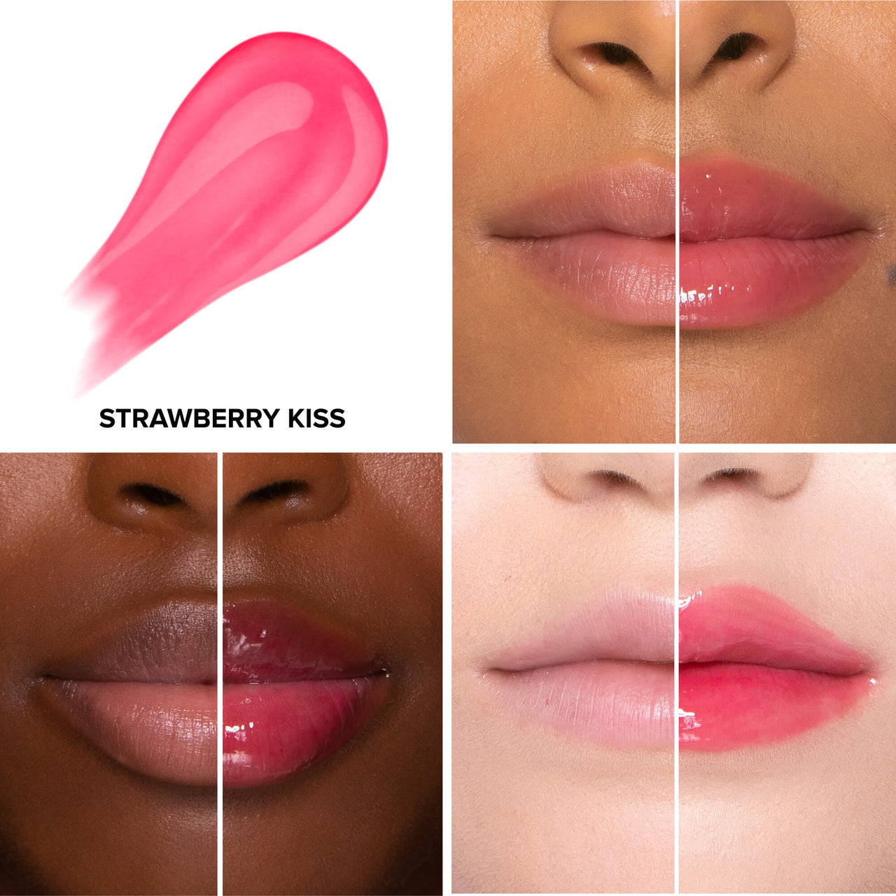 Too Faced "Strawberry Kiss" Lip Injections Extreme Hydrating Plumping Lip Gloss