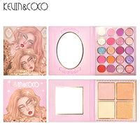Thumbnail for Kevin & Coco Leopard Sisters Full Face Makeup Set