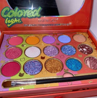 Thumbnail for Kevin & Coco Colored Light Eyeshadow Palette & Lipgloss PR Kit