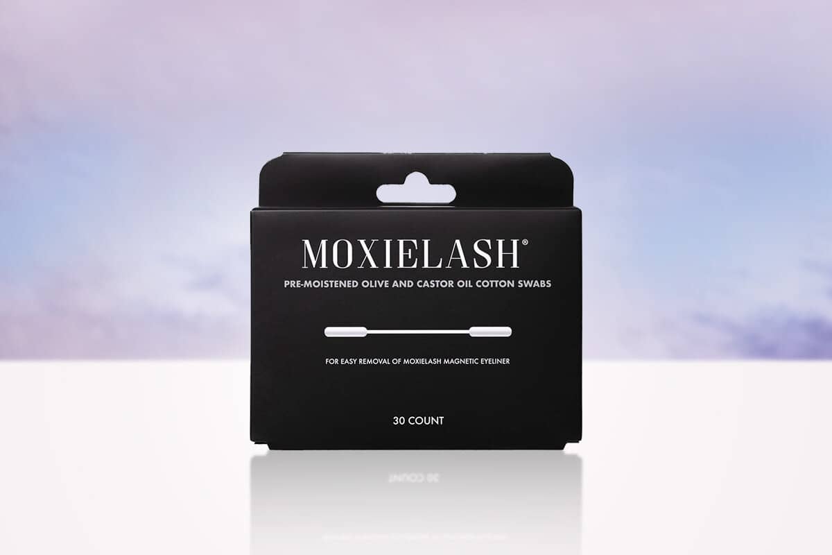 MoxieLash Magnetic Eyeliner Remover Cotton Swabs