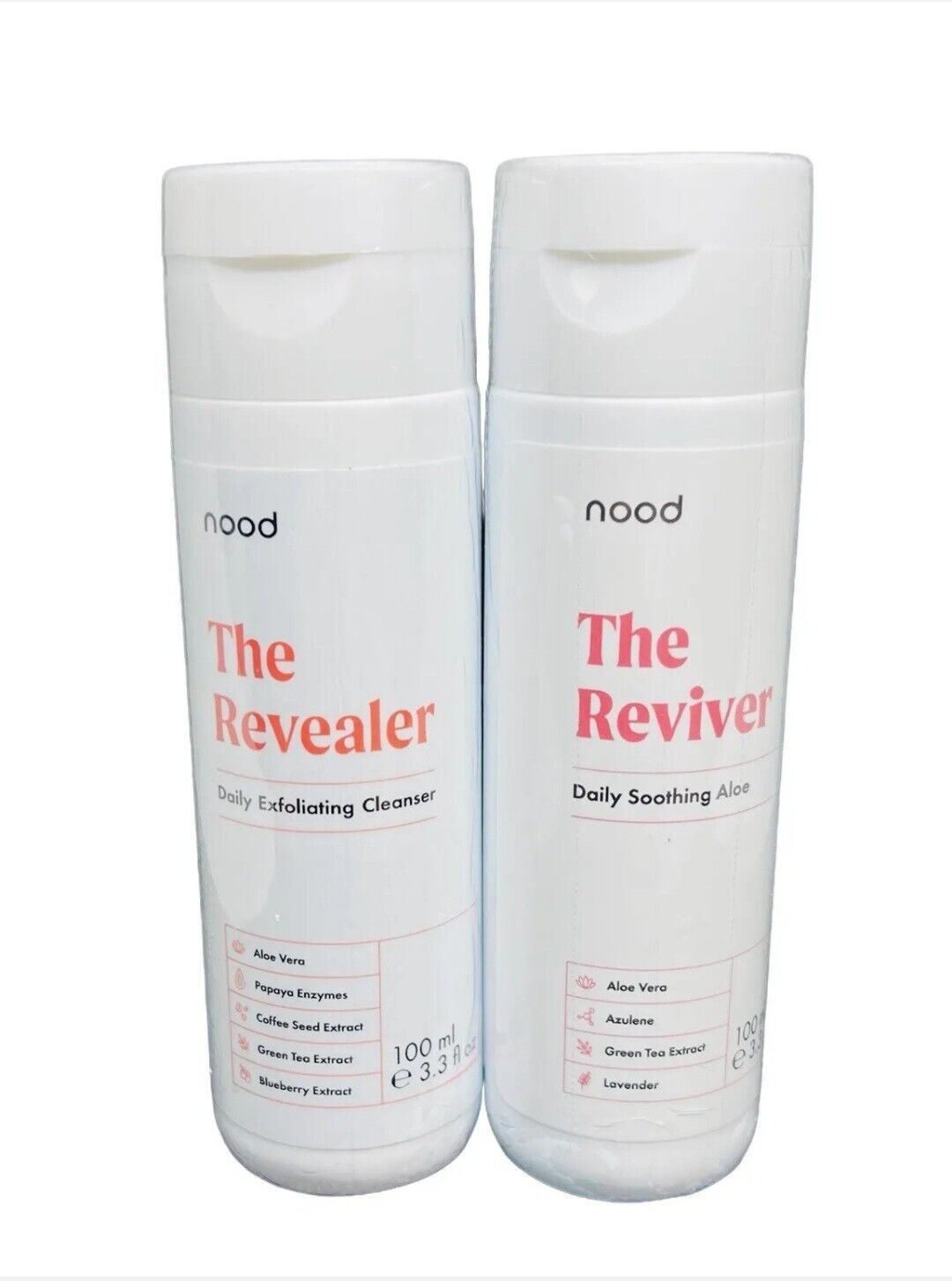 Nood Revealer Daily Exfoliating Body Cleanser & Soothing Body Treatment Set