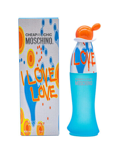 Moschino I Love Love Eau De Toilette Perfume 3.4oz