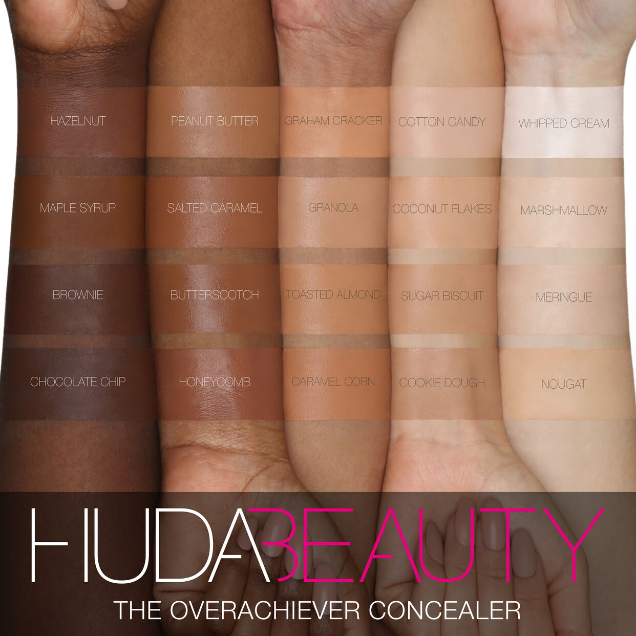 Huda Beauty "Maple Syrup" The Overachiever Concealer